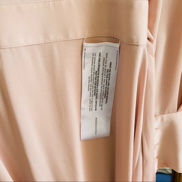 COPY - BCBG MAXAZRIA Satin-Back Crêpe Wrap Dress - Picture 7 of 9